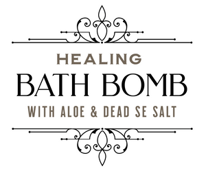 Bath Bomb - Healing.  (Aloe for Psoriasis & Excema)