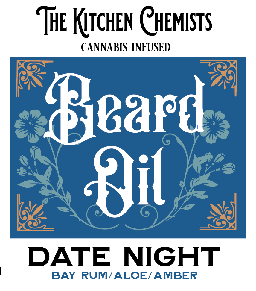 Date Night Beard Oil - Bay Rum, Aloe, Amber
