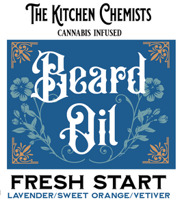 Fresh Start Beard Oil - Lavender, Sweet Orange, Vetiver
