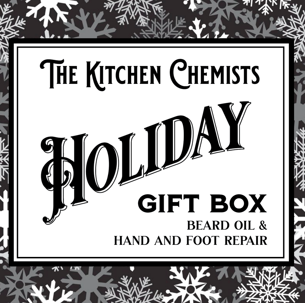 Beard Oil & Hand/Foot Repair Gift Box